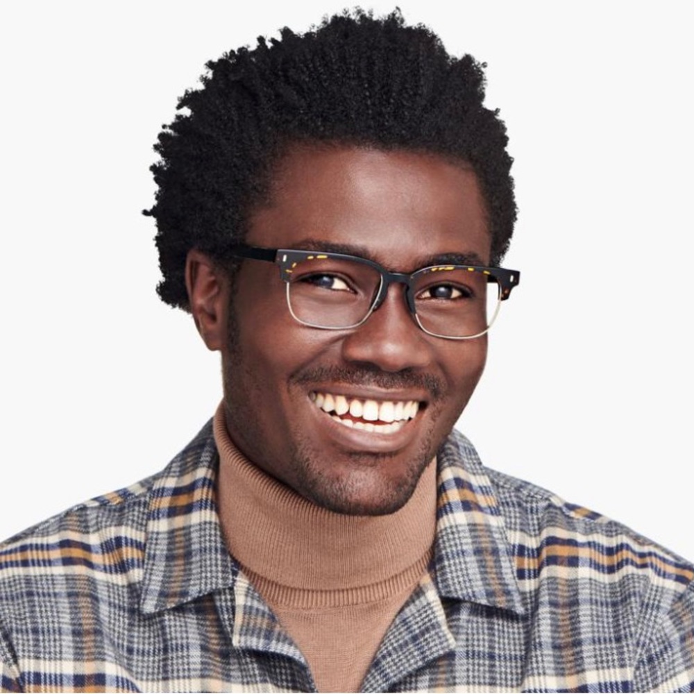 Warby Parker Ames Whiskey Tortoise with Riesling New Non RX